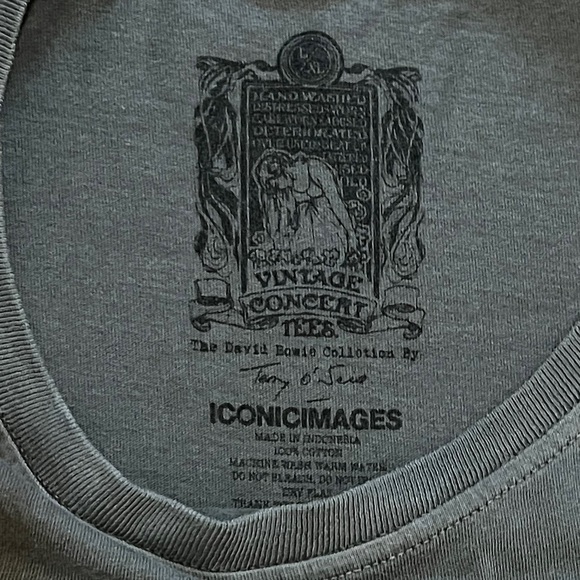 RARE David Bowie Collection by Terry O'Neill
Vintage Tee L/XL - Picture 3 of 4